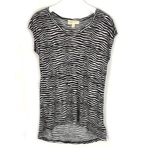 Michael Kors Zebra Print Top